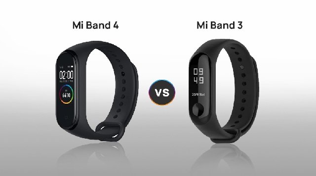 фитнес-браслет Xiaomi Mi Band 4 и Xiaomi Mi band 3