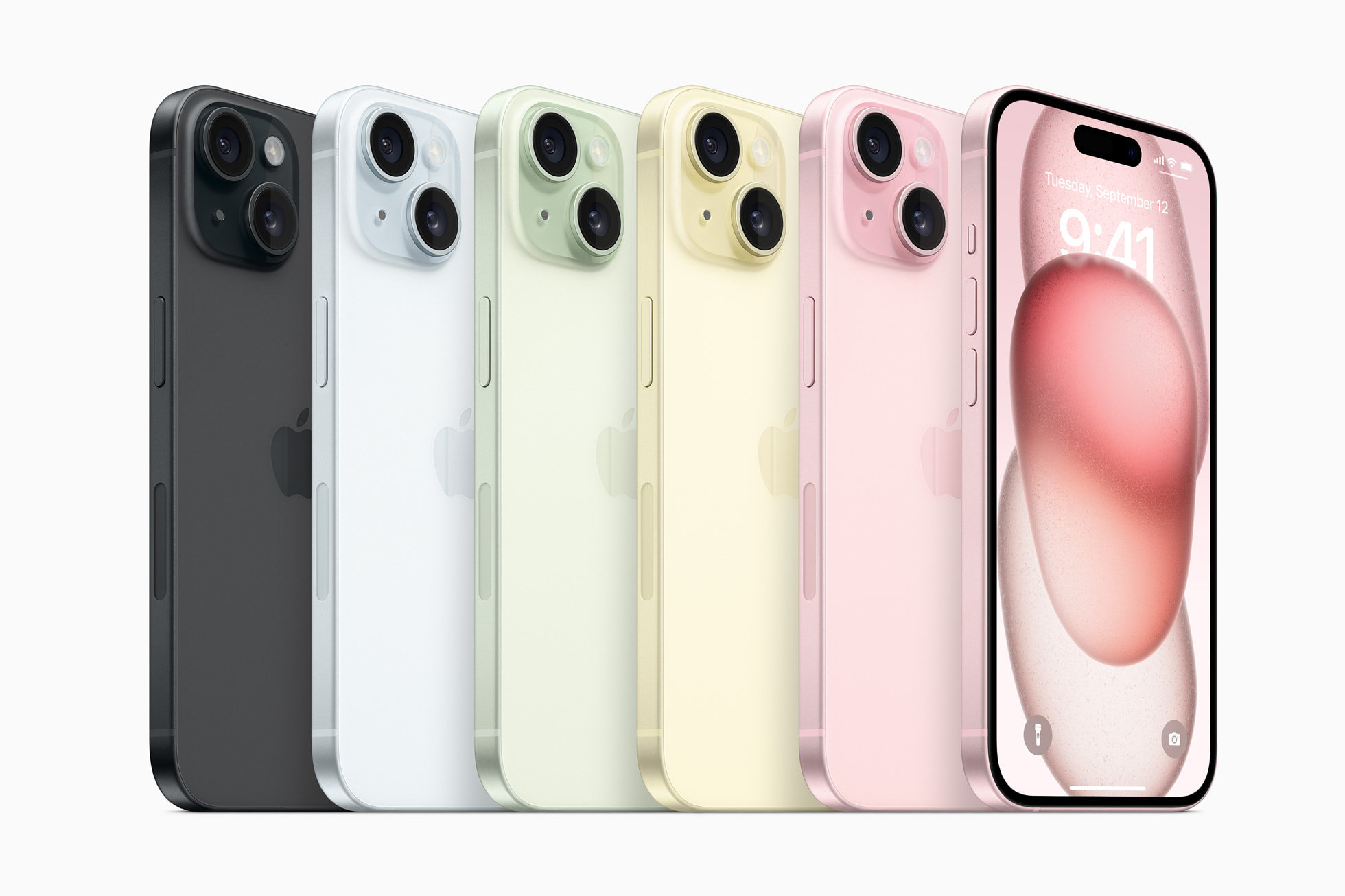 Цвета iPhone 15