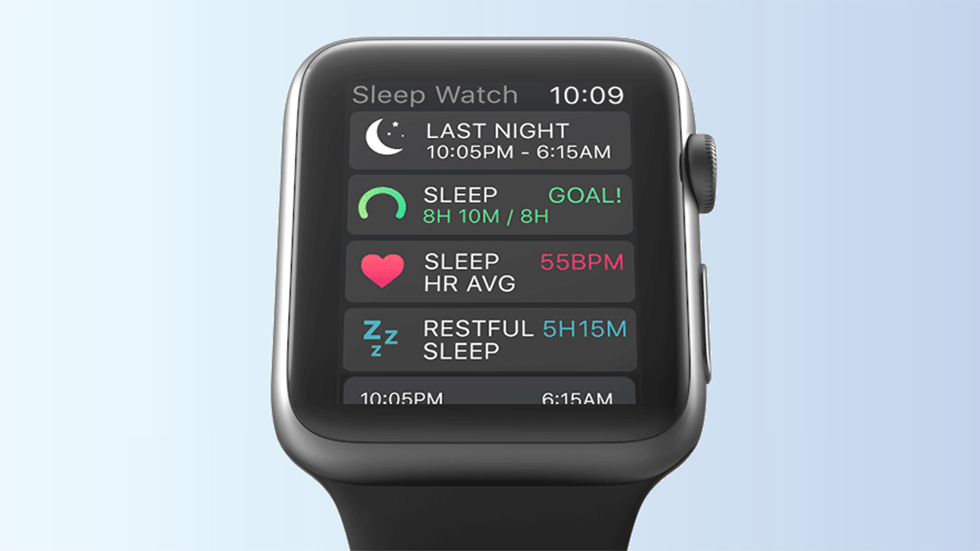 мониторинг сна в Apple Watch 5