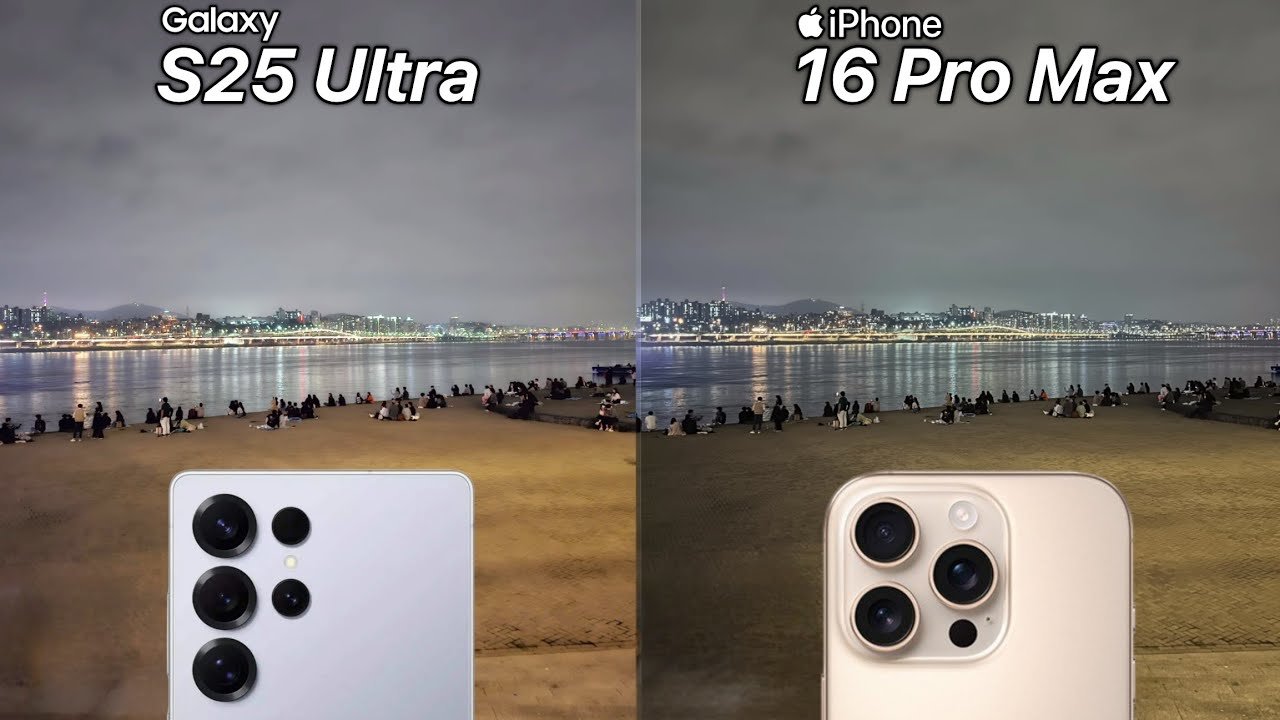 Сравнение камер iPhone 16 Pro Max и Samsung S25 Ultra