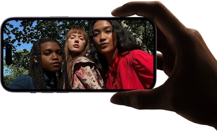 Фронтальна камера iPhone 14