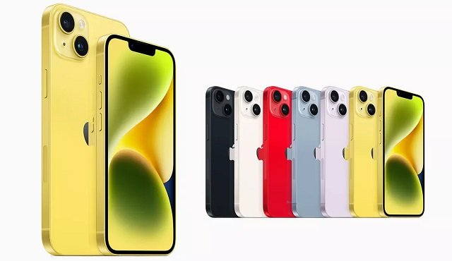Цвета iPhone 14