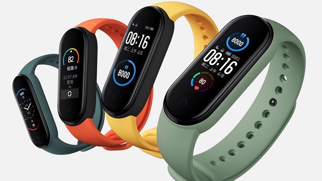 кольори Xiaomi Mi Band 5