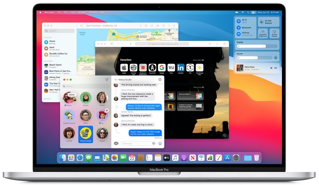 Операционная система MacBook Pro