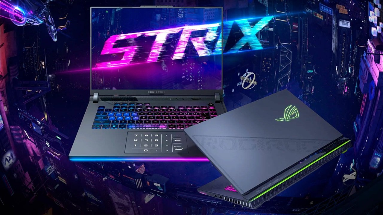 Дизайн ASUS ROG Strix G16