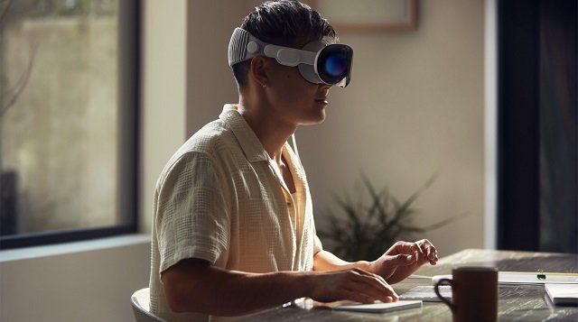 Использование Apple Vision Pro
