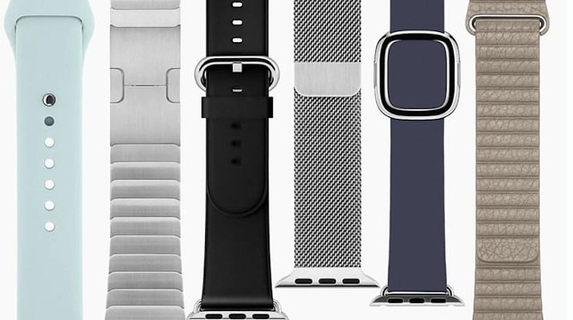 Виды ремешков для Apple Watch