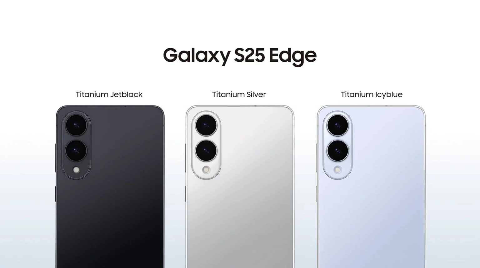 Дизайн Samsung Galaxy S25 Edge