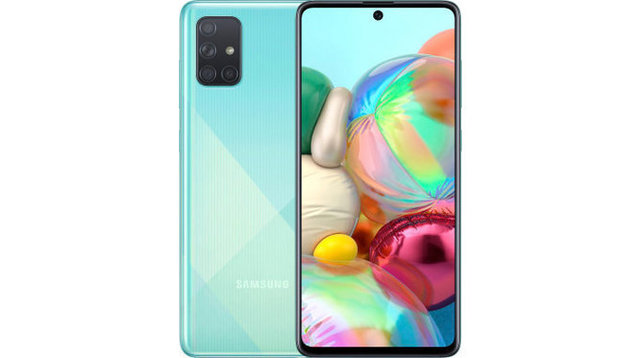 Samsung Galaxy A71 Dual Blue