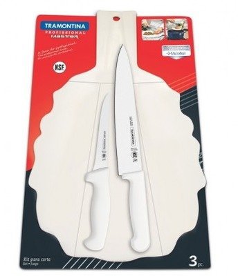 Набор ножей Tramontina Professional Master 24699/819 (2пр.+досточка)